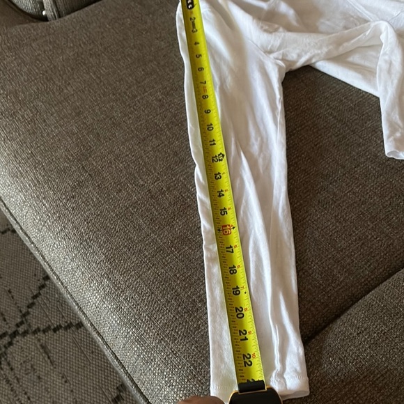 BNWOT White Long Sleeve Shirt with Pocket By Madewell - Picture 7 of 9